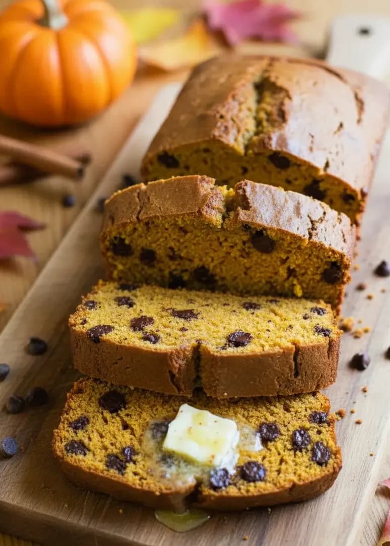 Image for Same-Day Sourdough Discard Pumpkin Bread Recipe (Moist, Spiced & So Easy!)