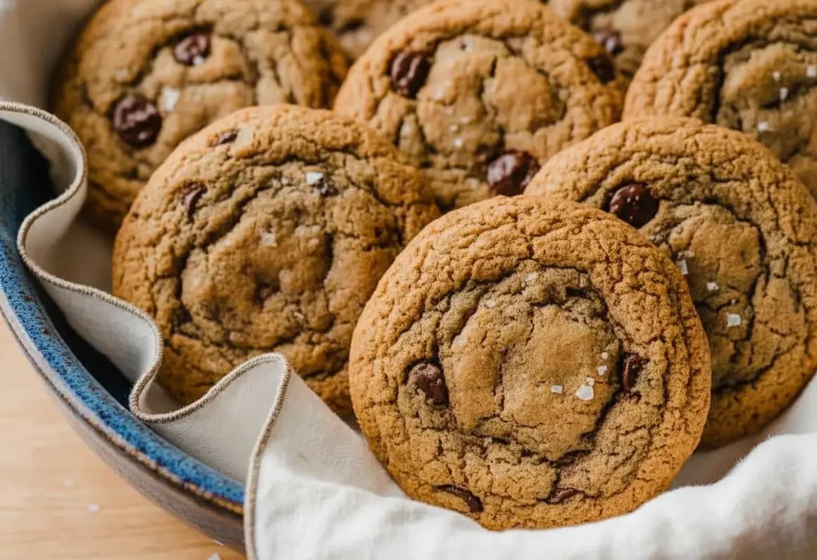Image for The Best Sourdough Discard Chocolate Chip Cookies (Chewy, Tangy & Irresistible!)